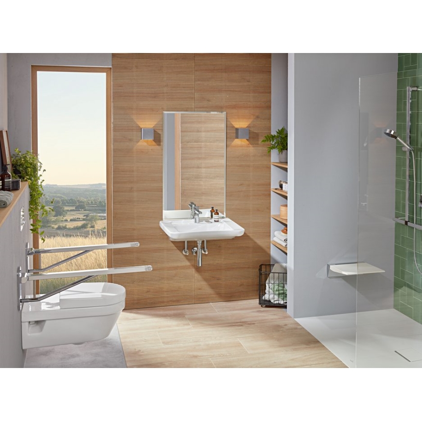 Villeroy & Boch 9M51B101 - Prigušiva toaletna daska VICARE bela