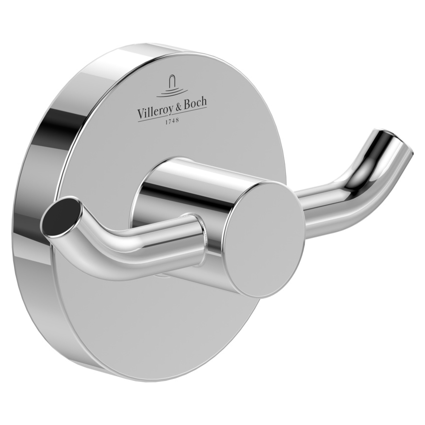 Villeroy & Boch TVA15101200061 - ELEMENTS zidna kuka, sjajni hrom