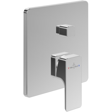 Villeroy & Boch TVS11200300061 - Kada/tuš baterija SUBWAY 3.0, sjajni hrom