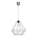 Viseće svetlo BASKET 1xE27/60W/230V sivo