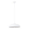 Viseći luster na kablu GINA 1xE27/15W/230V, prečnik 38 cm, beo