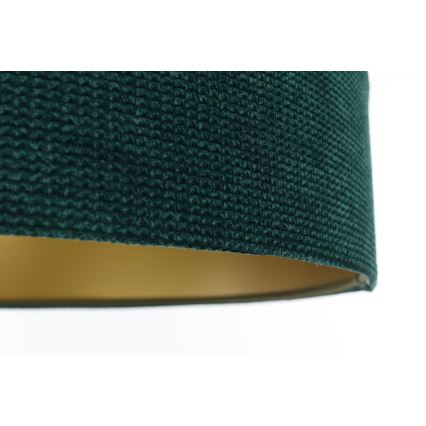 Viseći luster na sajli TWIST 1xE27/60W/230V zelena/zlatna