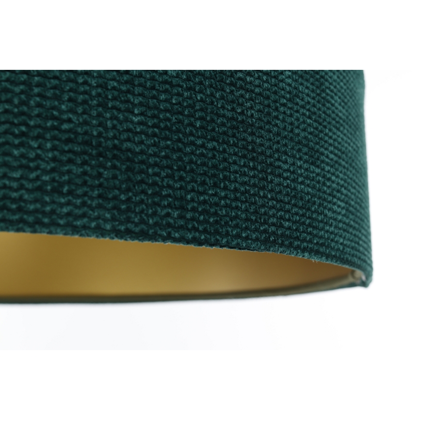 Viseći luster na sajli TWIST 1xE27/60W/230V zelena/zlatna