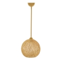 Visilica na kablu JUTE 1xE27/60W/230V bež