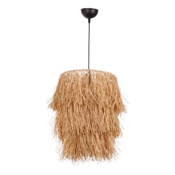 Visilica TASSEL na sajli, 1xE27/40W/230V, abažur od rafije