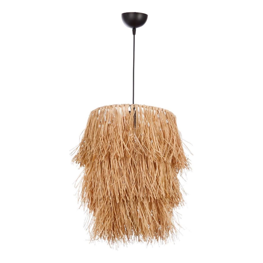 Visilica TASSEL na sajli, 1xE27/40W/230V, abažur od rafije
