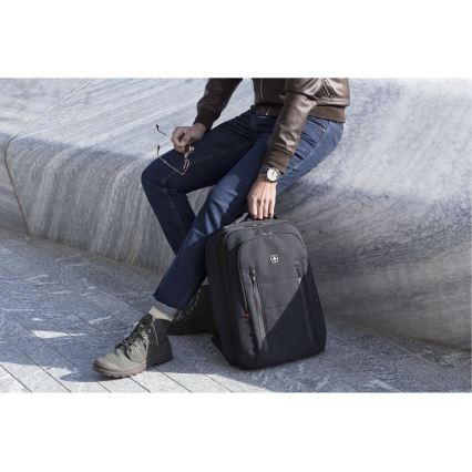 Wenger - Ranac za laptop 16 l 16 sa džepom za tablet 12 City Traveler crna