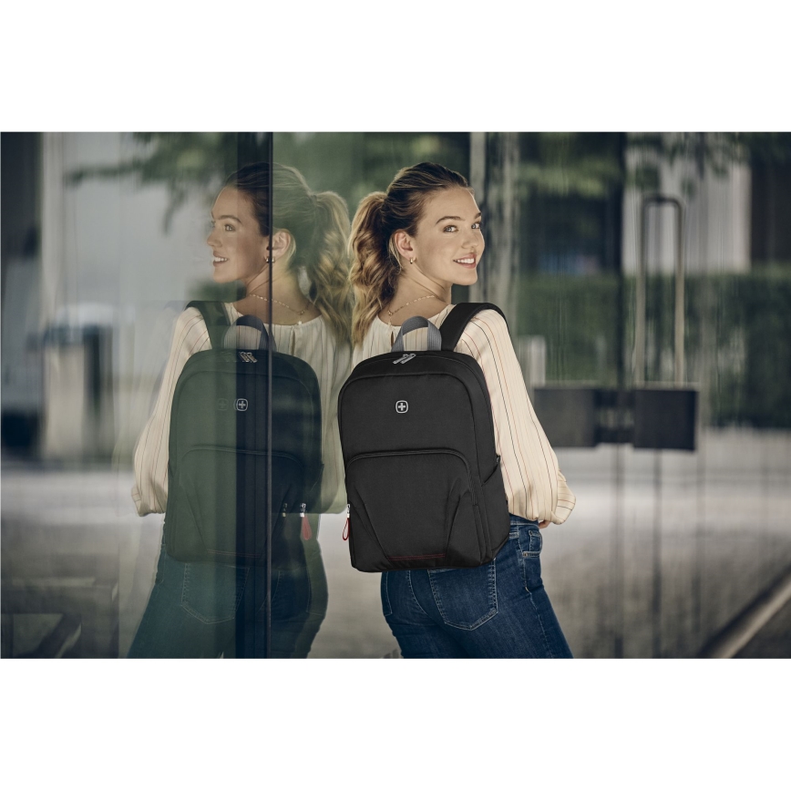 Wenger - Ranac za laptop 20 l 15,6 sa pregradom za tablet 10 Motion crna