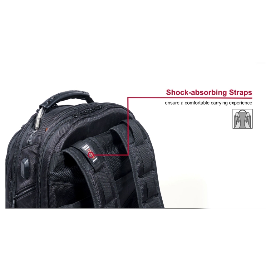Wenger - Ranac za laptop 26 l 17 sa džepom za tablet 10 Ibex Ballistic Deluxe