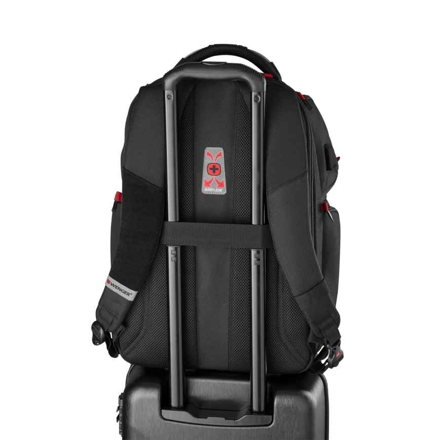 Wenger - Ranac za laptop 29 l 17,3'' sa džepom za tablet 12 Player One crna