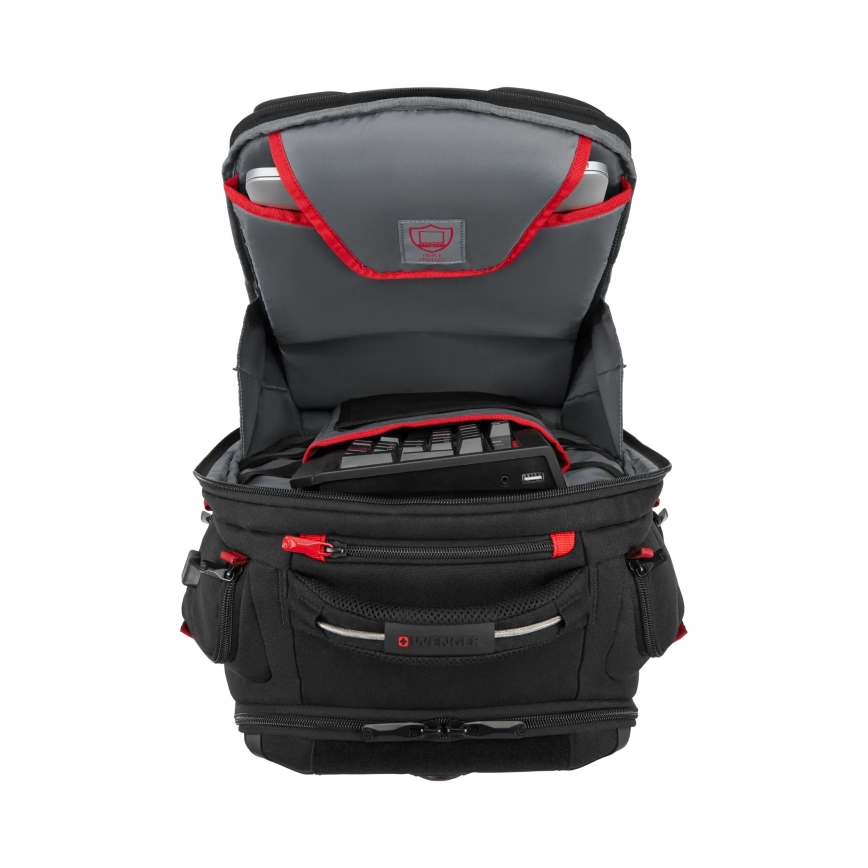 Wenger - Ranac za laptop 29 l 17,3'' sa džepom za tablet 12 Player One crna