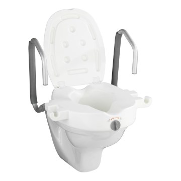 WENKO 20924100-WC sedište SECURA 55x47,5 cm bela/srebrna