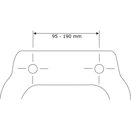 WENKO 21903100-WC daska za WC SAMOS 44,5x37,5 cm bela/srebrna