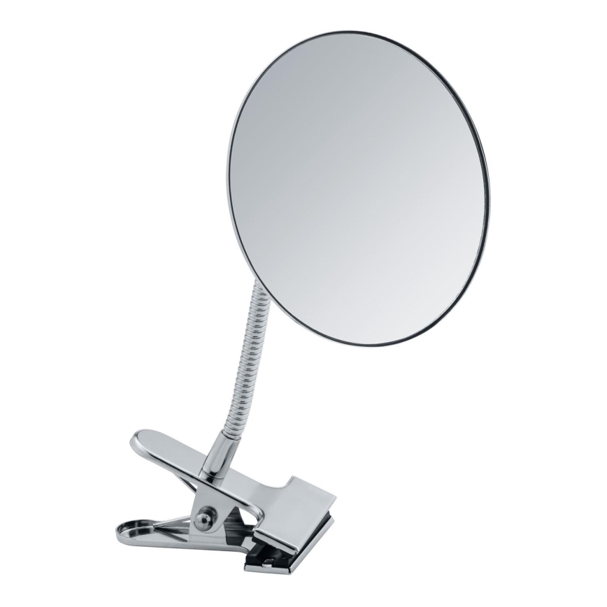 WENKO 22195100 - Kozmetičko ogledalo CLIP 15x27 cm sjajni hrom