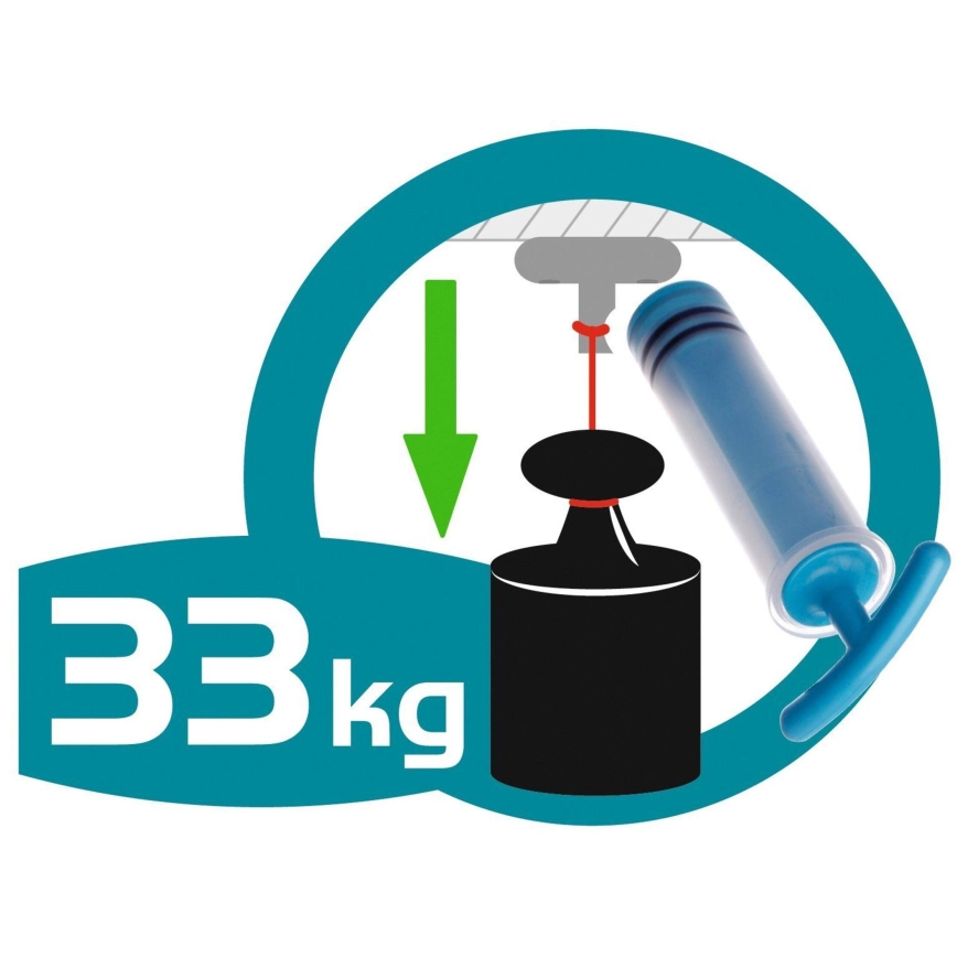 WENKO 22694100-Polica VACUUM-LOC QUADRO ED 25,5x15 cm srebrna/sjajni hrom/prozirna