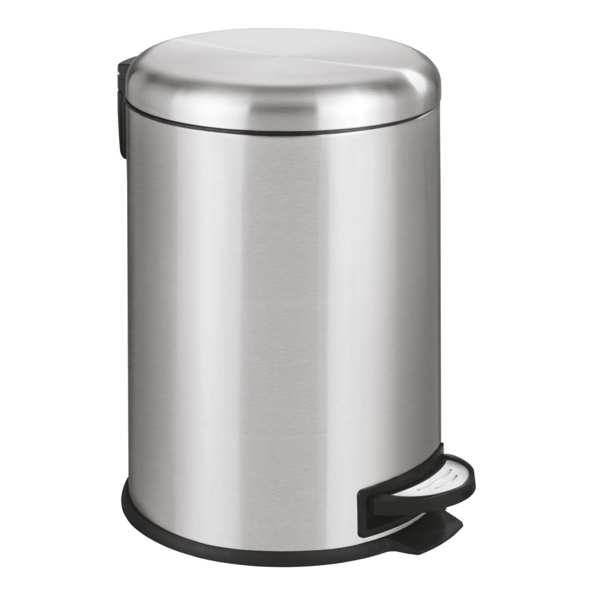 WENKO 22704100 - Kanta LEMAN 30,5x44 cm nerđajući čelik/satenski/crna