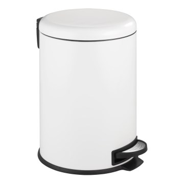 WENKO 22708100 - Korpa LEMAN 30,5x44 cm bela/crna
