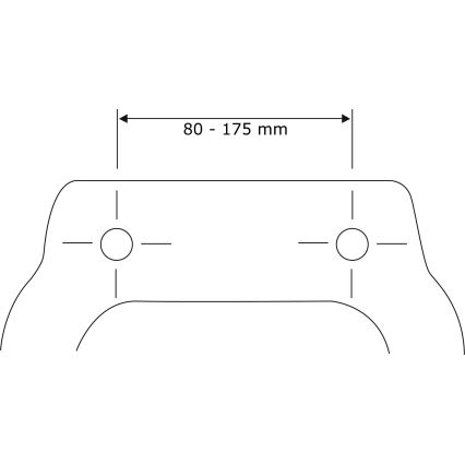 WENKO 23536100-WC daska za WC RELIEF 36,5x45 cm šarena/srebrna