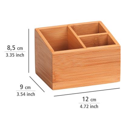 WENKO 23916100 - Organizator TERRA 12x9 cm braon