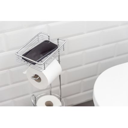 WENKO 24074800 - Držač toaletnog papira 16x59 cm sjajni hrom