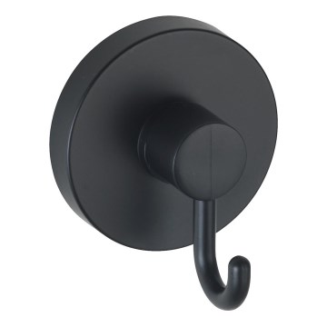 WENKO 24730100-Kukica VACUUM-LOC OKRUGLA CRNA 6x6,7 cm