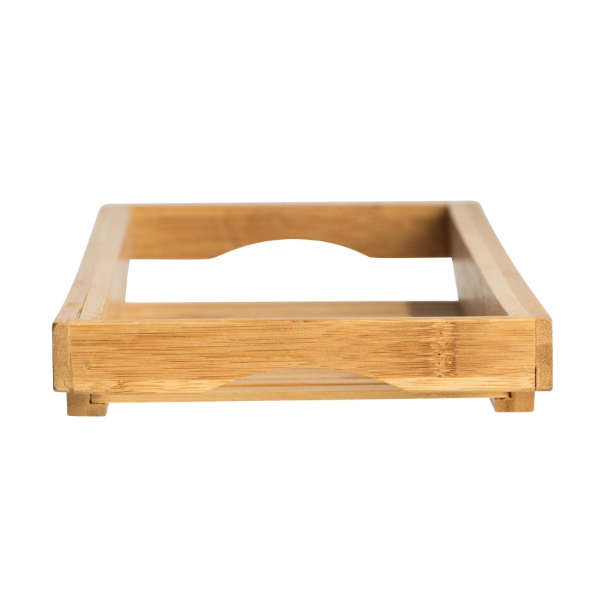 WENKO 24750100 - Polica za kadu BAMBUSA 70x16 cm braon