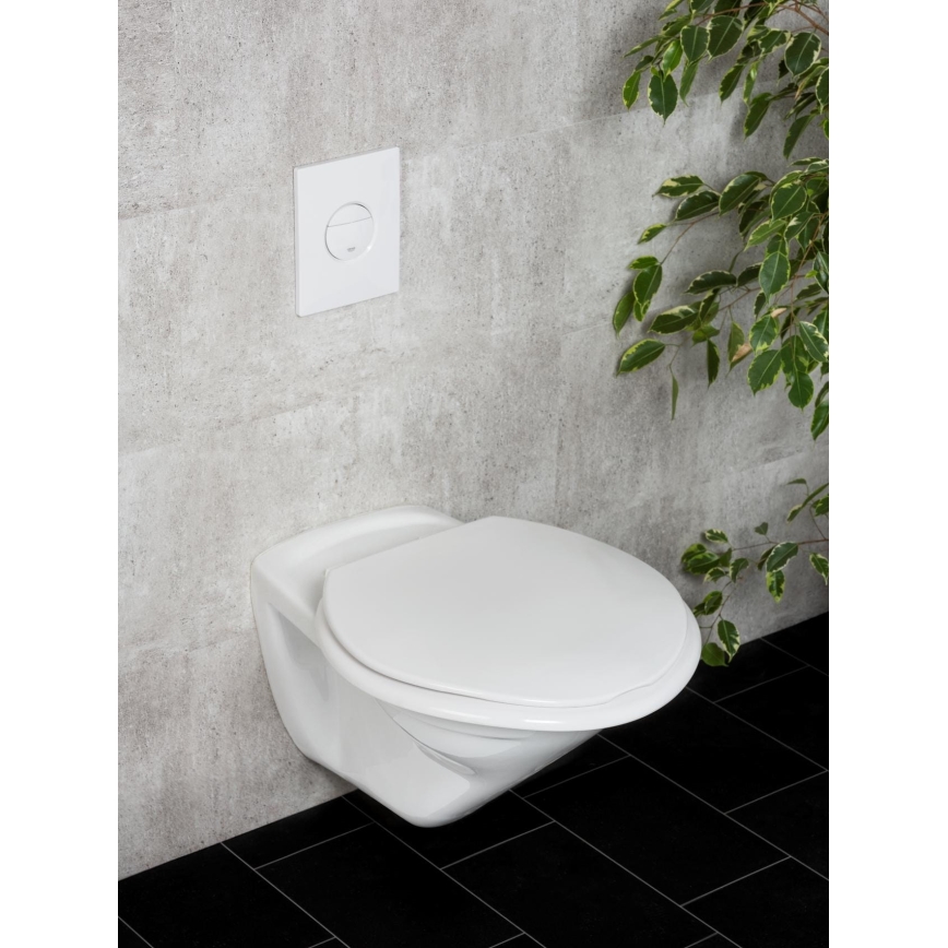 WENKO 25112100-WC daska za WC TORINO 44x43,5 cm bela