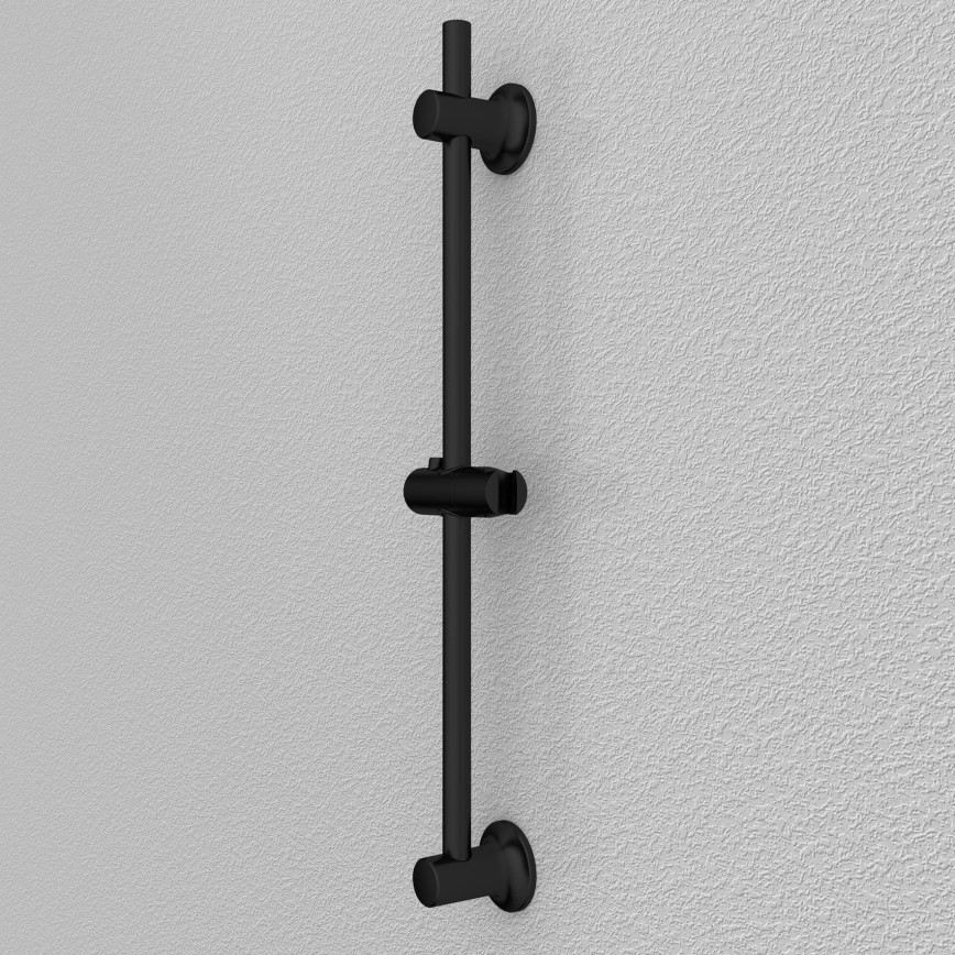 WENKO 25463100 - Šipka za tuš LIBERTÀ 70 cm crna