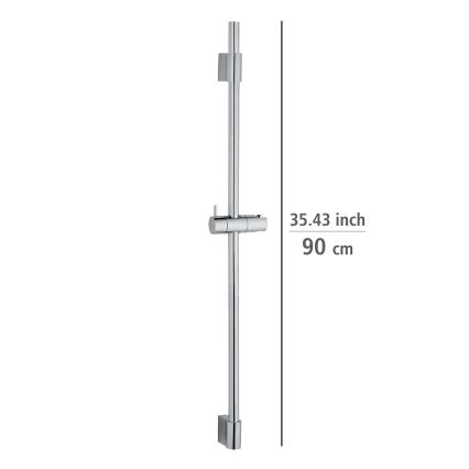 WENKO 25468100 - Tuš šipka CLASSIC 90 cm sjajni hrom