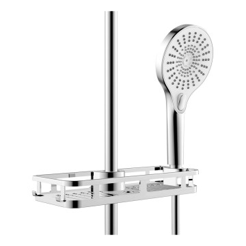 WENKO 25490100 - Polica LIBERTÀ 28,5 x 11,5 cm, sjajni hrom