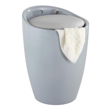 WENKO 25625100 - Stolica CANDY 36x50,5 cm siva/crna