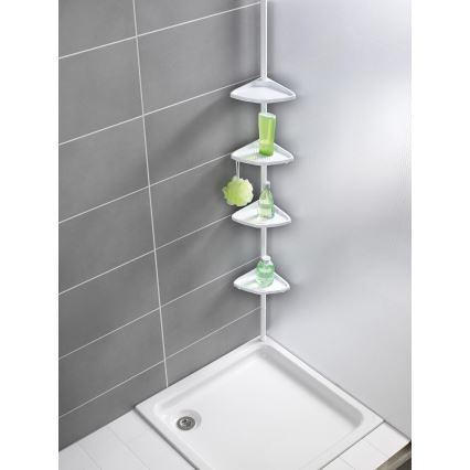 WENKO 3201010100 - Ugaoni element COMPACT 26x195 cm u beloj boji