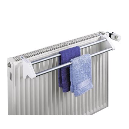 WENKO 3702100 - Sušač 13 x 11,5 cm, srebrna/bela