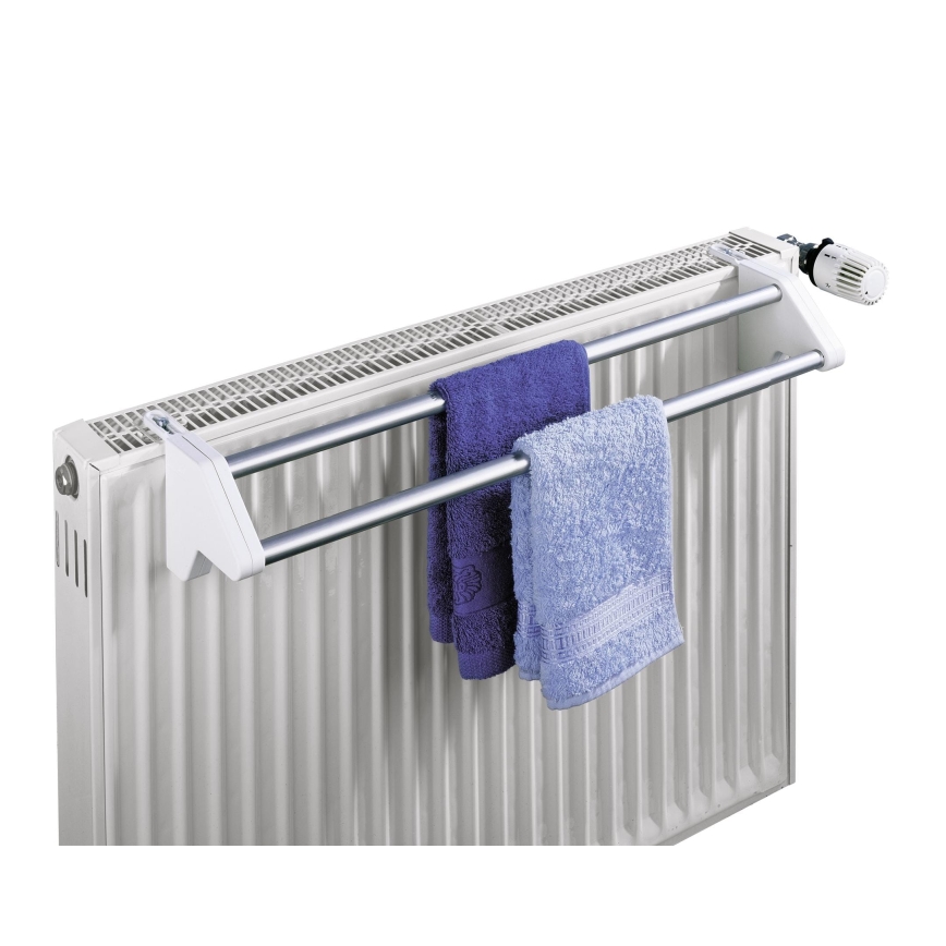 WENKO 3702100 - Sušač 13 x 11,5 cm, srebrna/bela