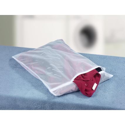 WENKO 3751700100 - JUMBO mrežasta vreća za pranje veša 50x70 cm bela