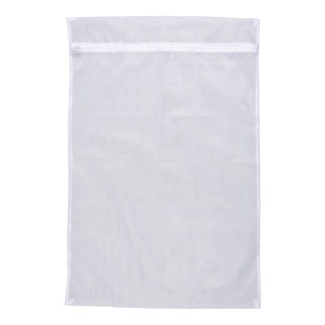 WENKO 3751900100 - Mrežasta vreća za pranje veša 90x60 cm bela