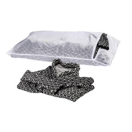 WENKO 3751900100 - Mrežasta vreća za pranje veša 90x60 cm bela