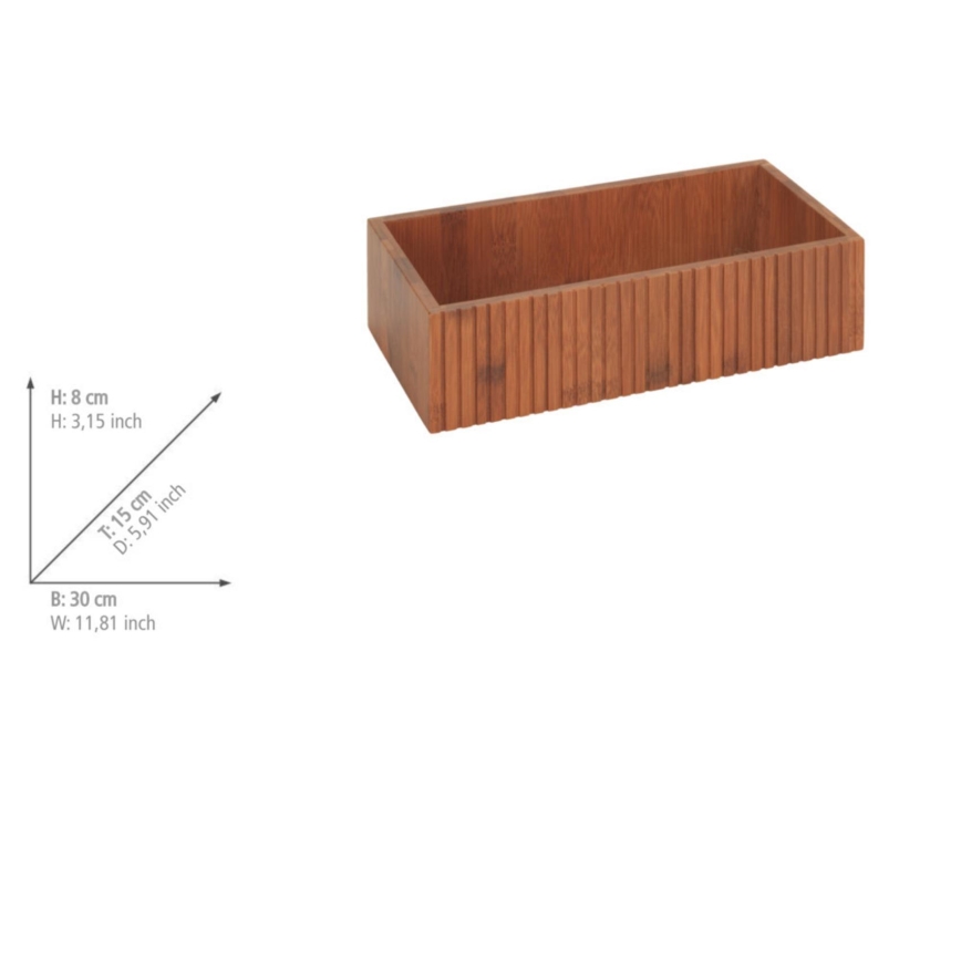 WENKO 54943100 - Kutija MERA 30x15 cm braon