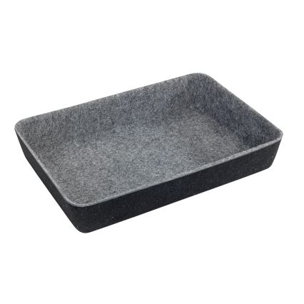 WENKO 64502100 - Organizator fioke FELT 28,5x20 cm siva