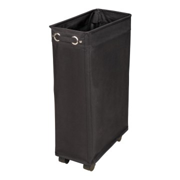 WENKO 69737800 - Korpa za veš CORNO 18,5x60 cm crna