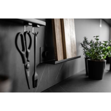 WENKO 71146800 - Set začinskih posuda JET 40x7,5 cm crne