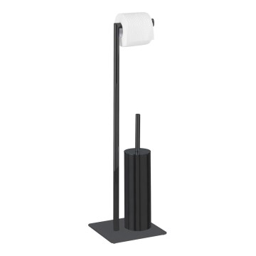 WENKO 71556800 - Set za WC RECCO 20x71,5 cm crna