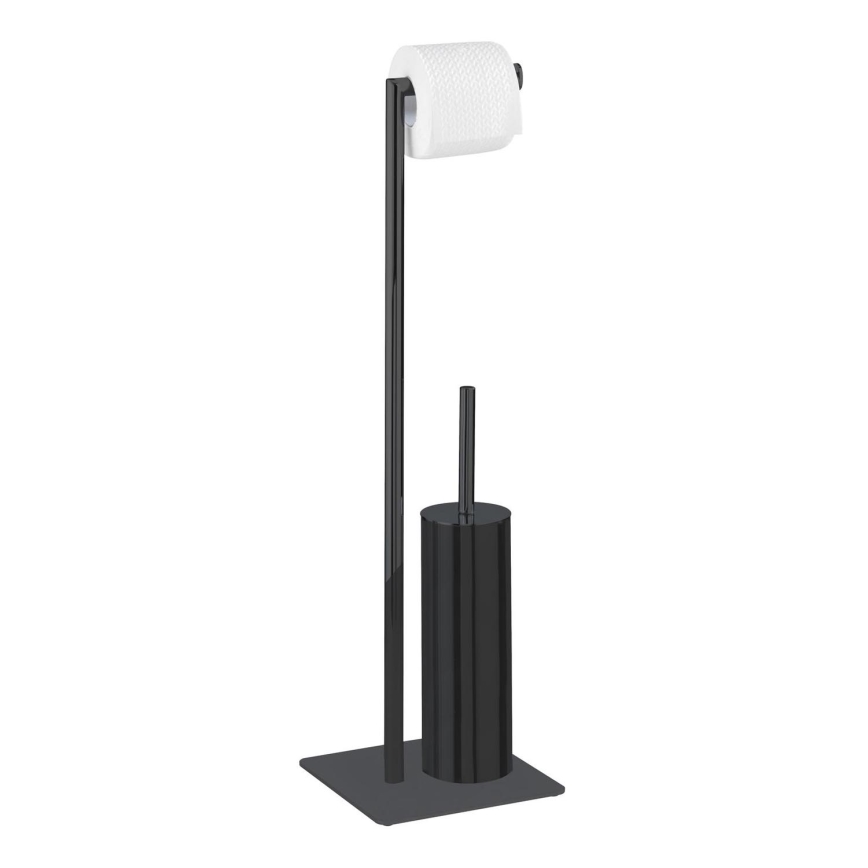 WENKO 71556800 - Set za WC RECCO 20x71,5 cm crna