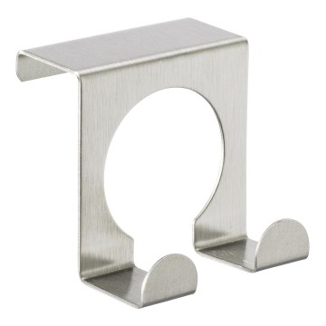 WENKO 8411100 - Kukica 5x5 cm inox/srebrna