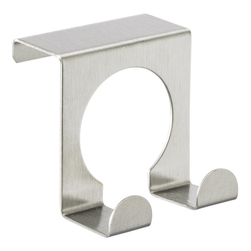 WENKO 8411100 - Kukica 5x5 cm inox/srebrna