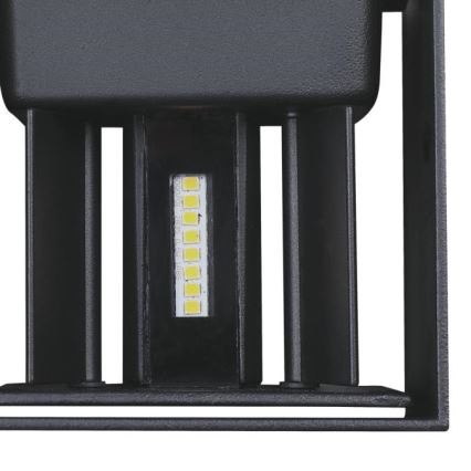 Westinghouse 61149 - LED spoljno zidno svetlo FREYA, 2x LED, 4,5 W, 230 V, IP44, crna