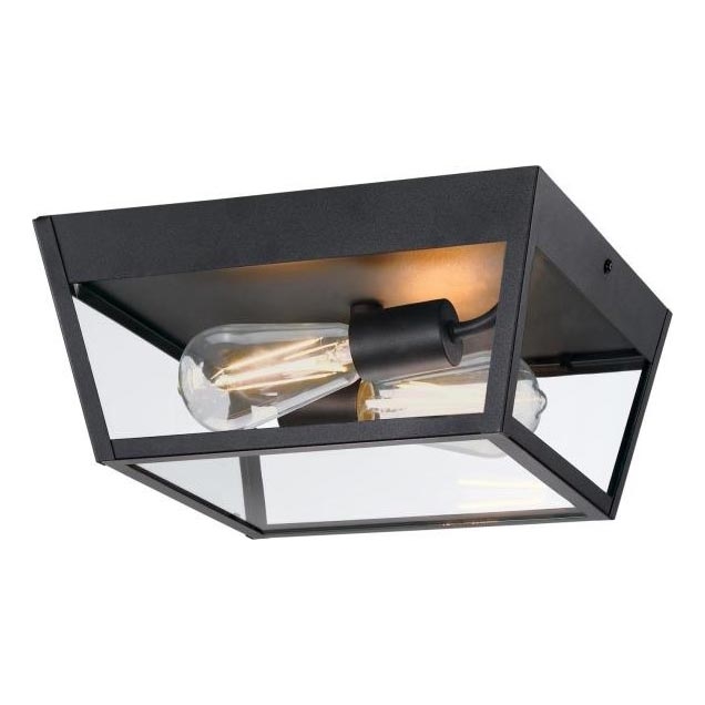 Westinghouse 61219 - Spoljašnje plafonsko svetlo PETERSON 2xE27/40W/230V IP44