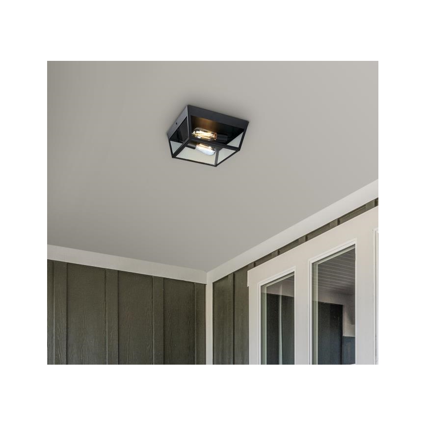 Westinghouse 61219 - Spoljašnje plafonsko svetlo PETERSON 2xE27/40W/230V IP44