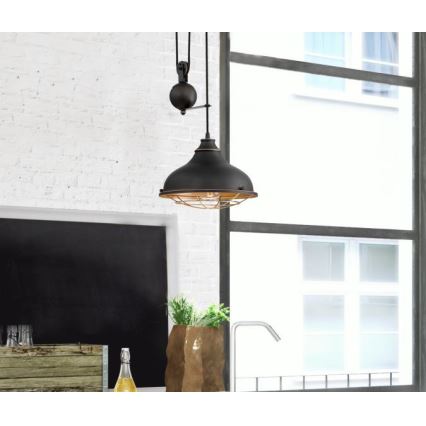 Westinghouse 61249 - Luster na sajli CHAVES 1xE27/60W/230V