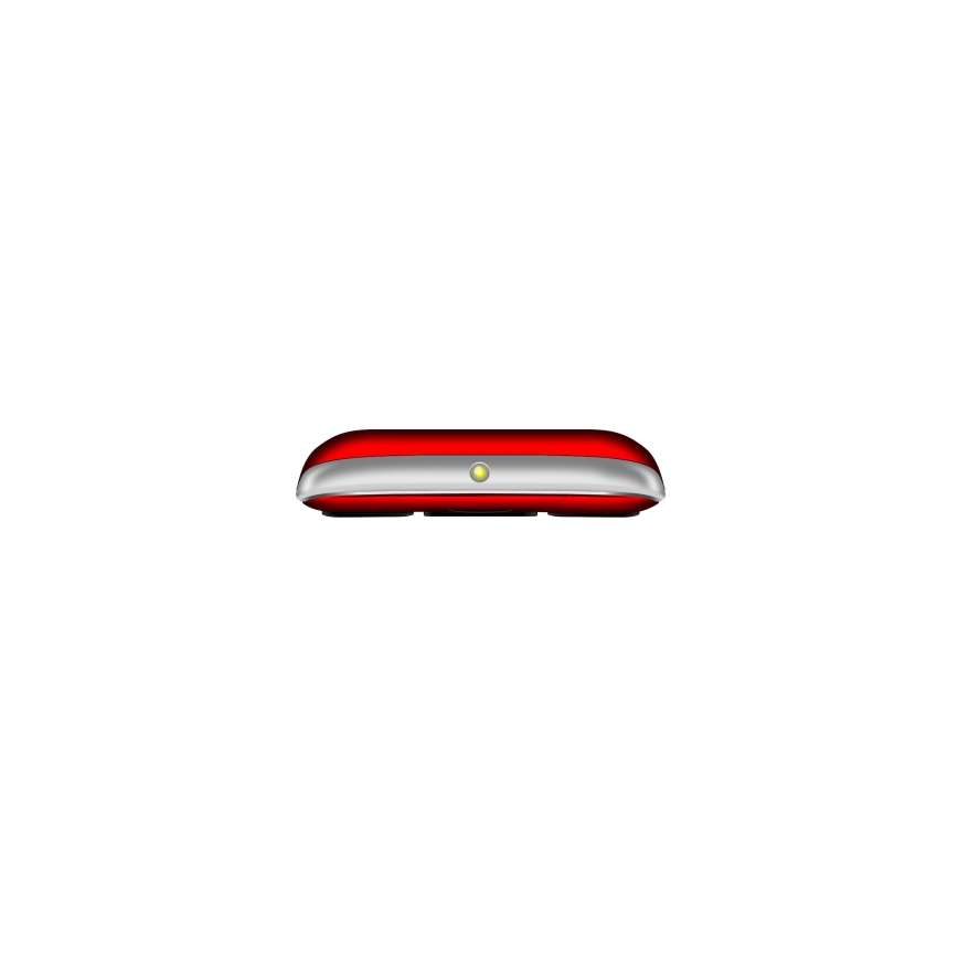 Winner Group - Mobilni telefon za seniore, 1600 mAh, crveni